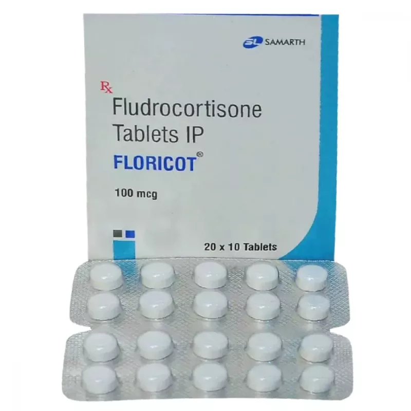 Fludrocotisone 100 mcg