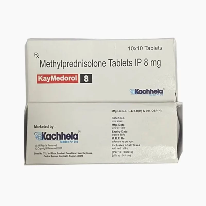 Kaymedorol 8 mg (Methylprednisolone)