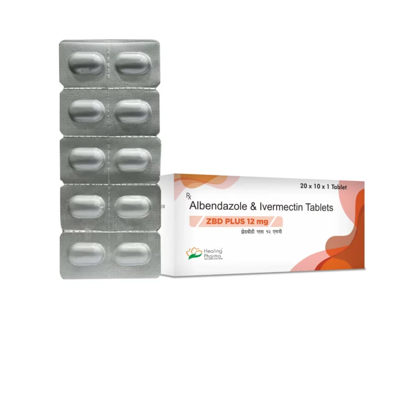 ZBD Plus 12 mg (Albendazole & Ivermectin)